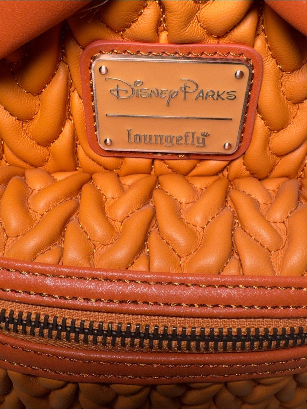 Disney Pumpkin Spice Scented Minnie Ear Backpack (NEW WITHOUT TAGS) - Picture 2 of 10